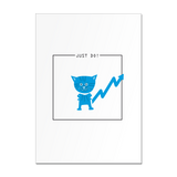 Poster / 4er Set Plakat DIN A4 - JUST BE!