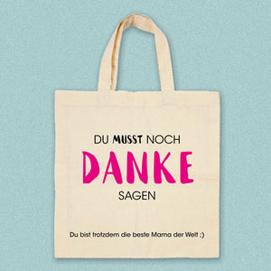 Stoffbeutel - Muttertag - DANKE