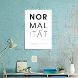 Poster / Plakat DIN A1 "Büro-Motivation", Motiv M "Normalität"