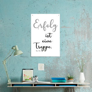 Poster / Plakat DIN A1 "Büro-Motivation", Motiv Q "Erfolg ist eine Treppe"