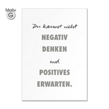 Postkartenset DIN A6 "Büro-Motivation", 9 Motive Set 1