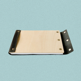 Note Pad Print - mit personalisierbarer Holzrückseite - Farbdruck