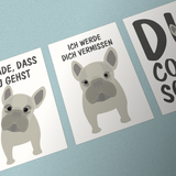 Postkartenset DIN A6 "Abschiedsgruß", 3 Motive