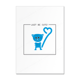 Postkartenset DIN A6 "CatsLive", 4 Motive
