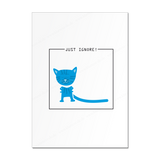 Postkartenset DIN A6 "CatsLive", 4 Motive